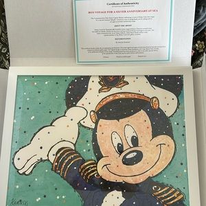 Disney cruise silver anniversary photo